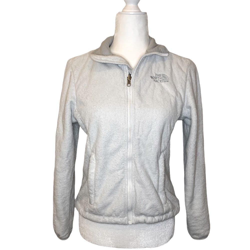 The North Face White Fuzzy Osito Jacket XS
